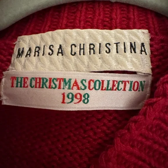 Marisa Christina holiday sweater size Large - Picture 4 of 5